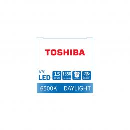 TOSHIBA-FT-LED-A70-014-หลอดไฟ-LED-A70-15-วัตต์-แสงเดย์ไลท์-E27